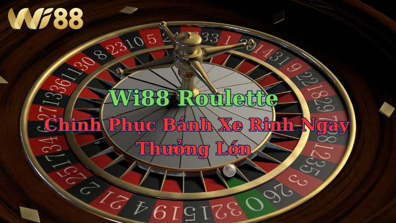 Wi88 Roulette: Chinh phục bánh xe, rinh ngay thưởng lớn